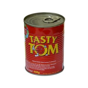 Tasty Tom Tomato Paste- 400g/ 24 cans - 24 cans