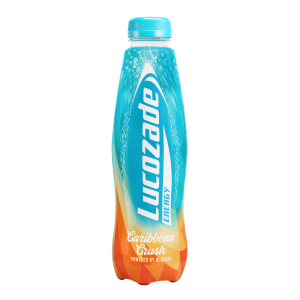 Lucozade Energy Drink (Caribbean Crush)- 380ml/ 24 bottles