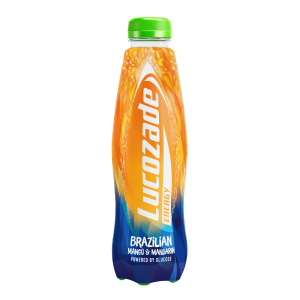 Lucozade Energy Drink (Brazilian Mango and Mandarin)- 380ml/ 24 bottles