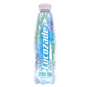Lucozade Energy Drink (Citrus Chill)- 1litre/12 bottles