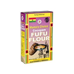 Mama's Choice Cocoyam Fufu Flour- 1.5lbs/ 24 pcs - 24 pcs