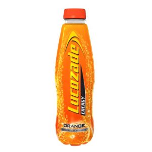Lucozade Energy Drink (Orange)- 1litre/12 bottles
