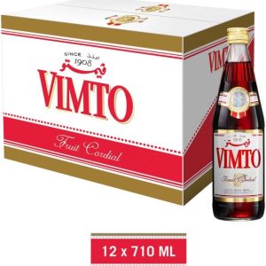 Saudi Vimto Syrup- 710 ml/ 12 bottles