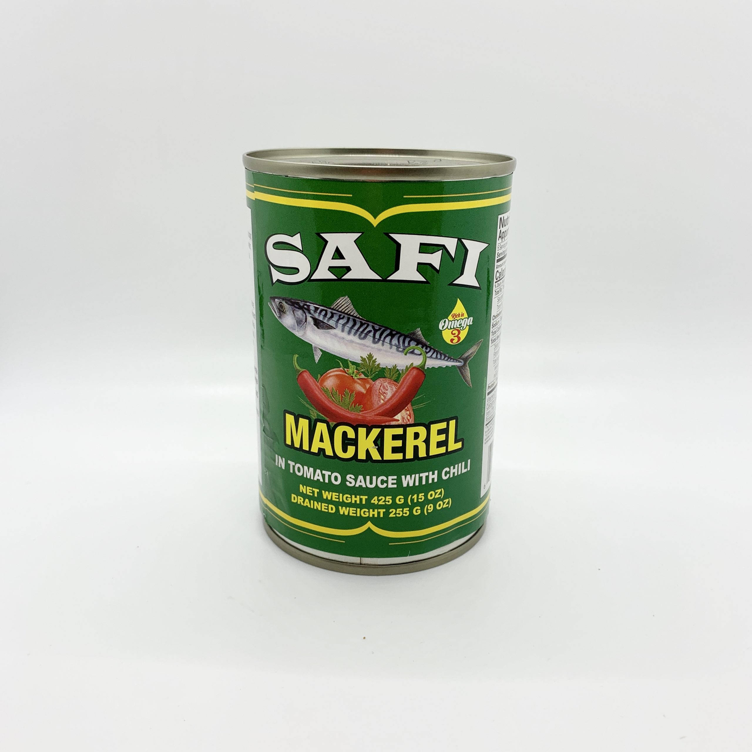 Safi Mackerel in Tomato Sauce with Chili - 425g/ 24 cans - 24 cans