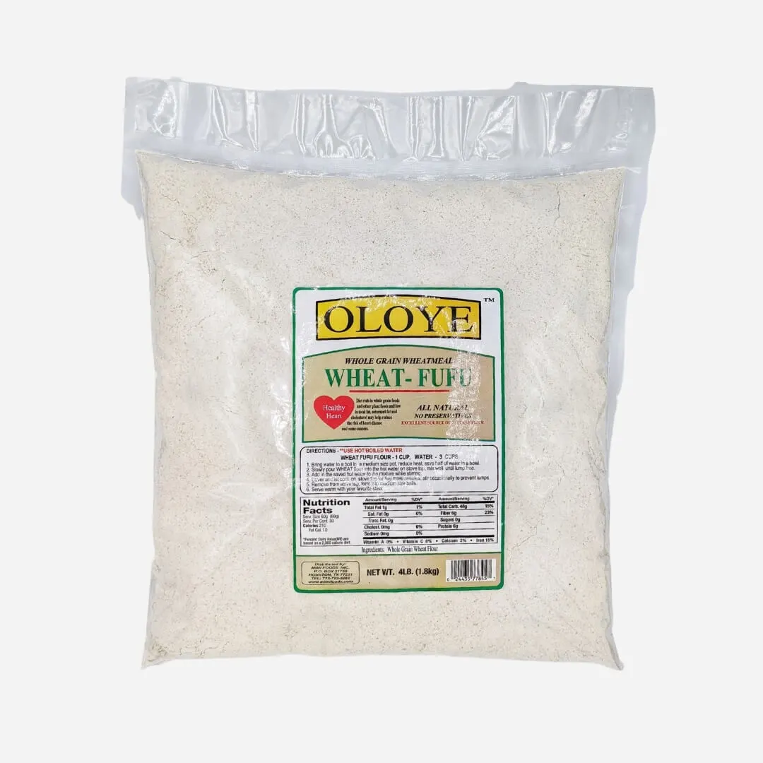 Oloye Wheat Fufu- 10lbs/ 5 bags - 5 bags