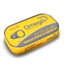 Omega Hot Sardines - 3.8 oz/ 50 cans - 50 cans