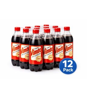 Vimto Sparkling Fruit Flavour Drink, 500ml Bottles, Refreshing Carbonated Beverage (Pack of 12)