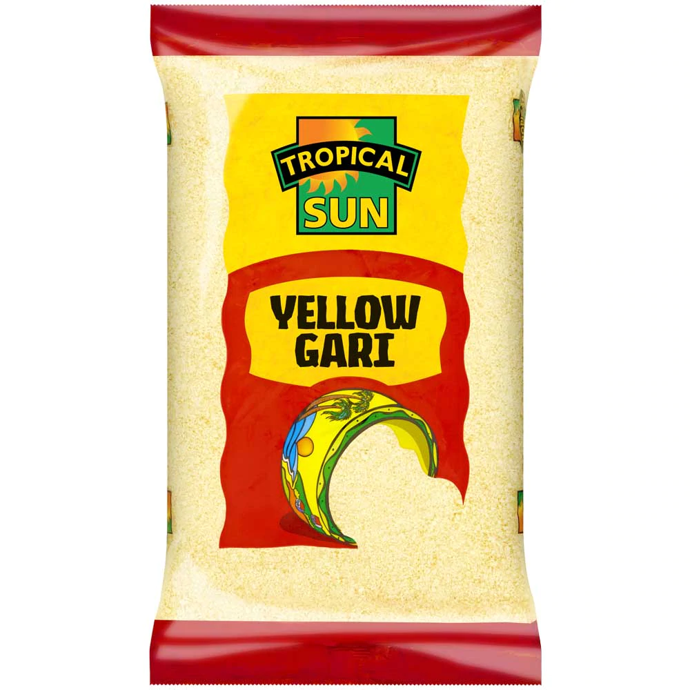 Tropical Sun Yellow Gari- 3kg/ 10 bags – 10 bags
