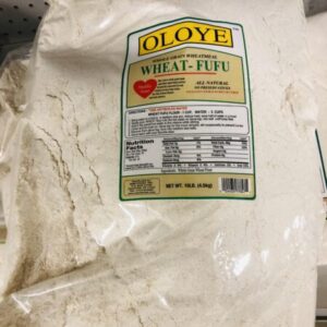 Oloye Wheat Fufu- 10lbs/ 4 bags - 4 bags
