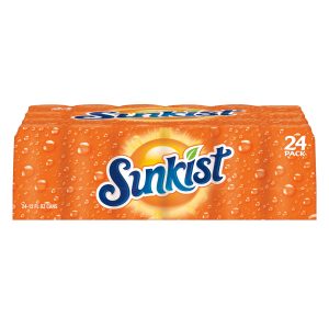 Sunkist Soda- 12oz/ 24 bottles