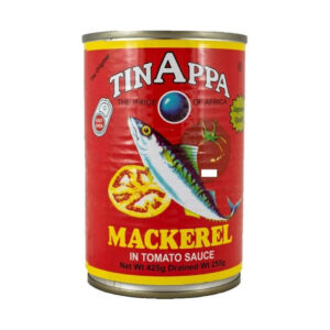 Tinappa Mackerel in Tomato Sauce (Red) - 225g/ 24 cans - 24 cans