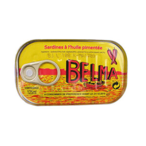 Belma Sardines (Hot) - 125g/ 50 cans - 50 cans