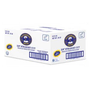 French Fried Potatoes (Straight Cut)- A carton - A carton
