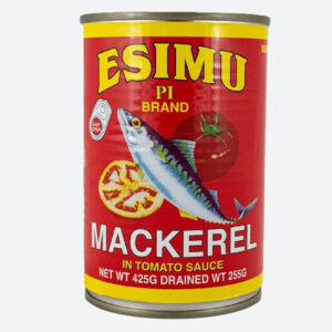Esimu Mackerel in Tomato Sauce (Red) - 425g/ 24 cans - 24 cans