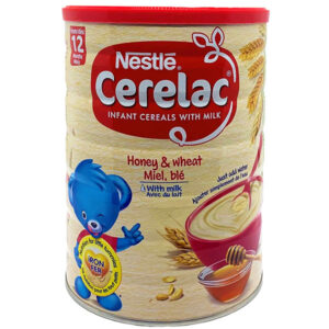 Nestle Cerelac Honey and Wheat with Milk - 1kg/12 Pcs - 12 pcs