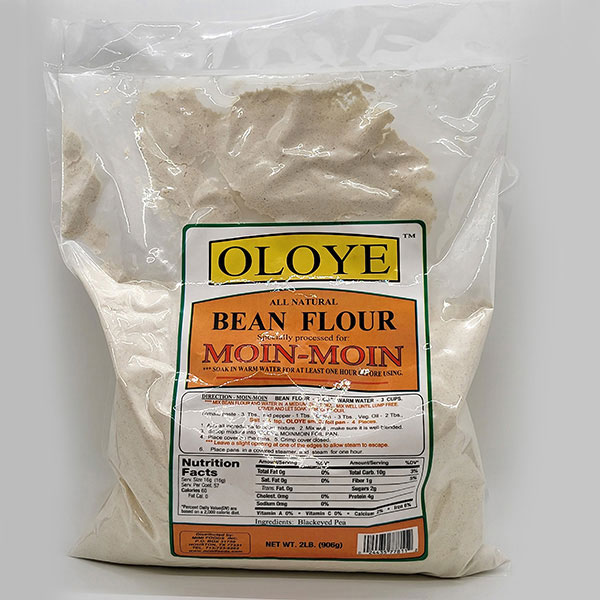 Oloye Bean Flour (Moin-Moin)- 10lbs/ 4 bags - 4 bags