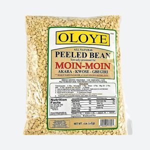 Oloye Peeled Beans- 4 Lbs / 10 Pcs