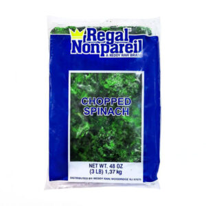 Frozen Chopped Spinach- 3lbs/ 12 bags -