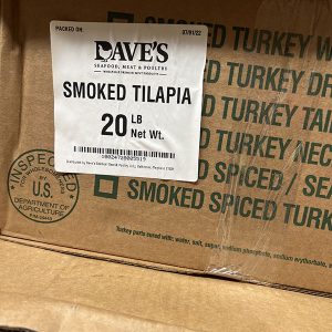 Dave’s Smoked Tilapia- 20lbs box