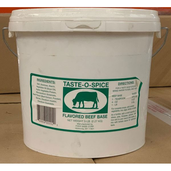 Taste-O-Spice Flavored Beef Base- 5lbs