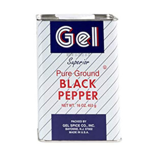 Gel Black Pepper- 16oz/ 12 cans - 12 cans