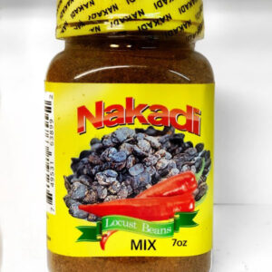 Nakadi Locust Beans with Pepper (Powder)- 7oz/ 20 pcs - 20 pcs