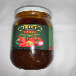 Julie's Shito Shrimp Pepper Sauce- 16oz/ 12 jars - 12 jars