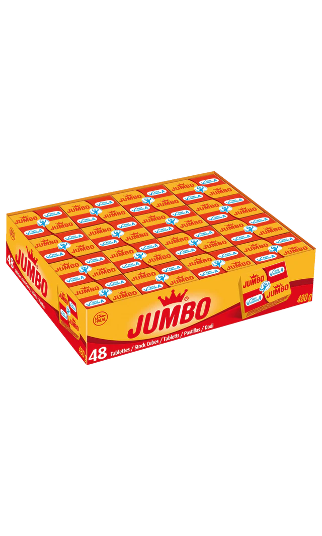 Jumbo Seasoning Cubes – 48pc Box | Case of 24 Bulk Wholesale