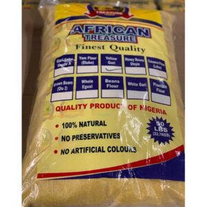 African Treasure Yellow Garri- 50lbs bag