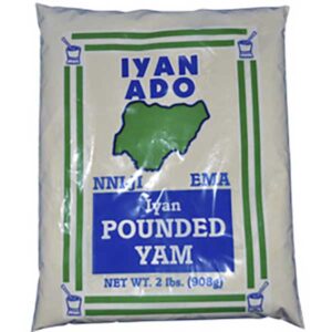Iyan Ado Pounded Yam- 2lbs/ 20 bags - 20 bags