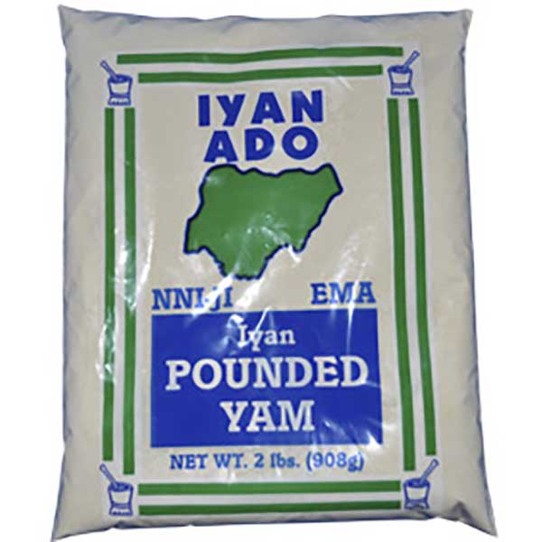 Iyan Ado Pounded Yam- 2lbs/ 20 bags - 20 bags