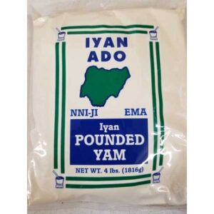 Iyan Ado Pounded Yam- 4lbs/ 10 bags - 10 bags