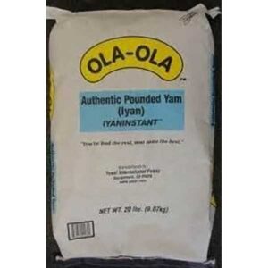 Ola-Ola Pounded Yam- 20lbs/ 1 bag - 1 bag