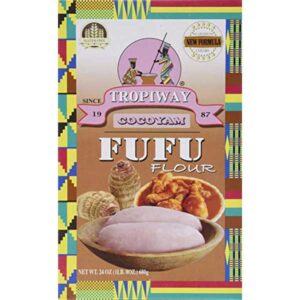 Tropiway Cocoyam Fufu Flour- 24 pcs - 24 pcs
