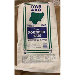 Iyan Ado Pounded Yam- 20lbs bag