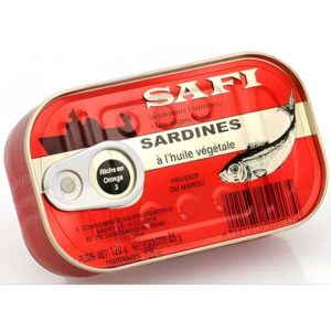 Safi Sardines with Vegetable Oil - 125g/ 100 cans - 100 cans