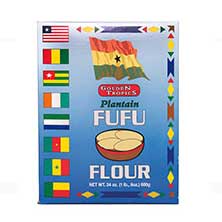 Golden Tropics Plantain Fufu- 24oz/ 24 boxes - 24 boxes