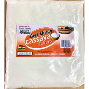 Best African Cassava Flour- 2lbs/ 24 bags - 24 bags