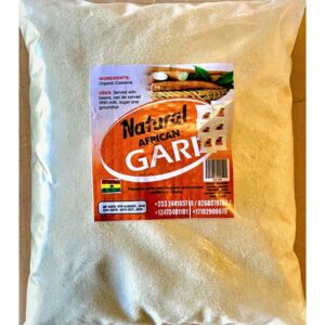 Natural African Gari- 5lbs/ 10 bags - 10 bags