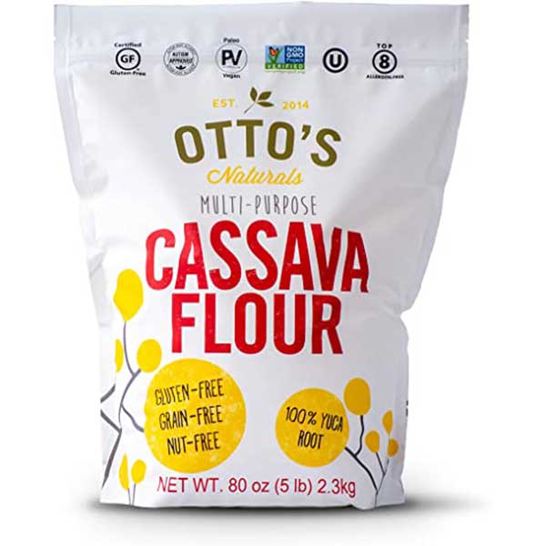 Otto’s Natural Cassava Flour- 5lbs/ 14 pcs - 14 pcs