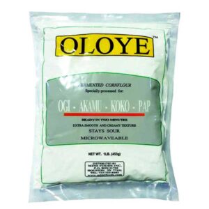 Oloye Fermented Corn Flour- 1 lb/ 40 bags - 40 bags