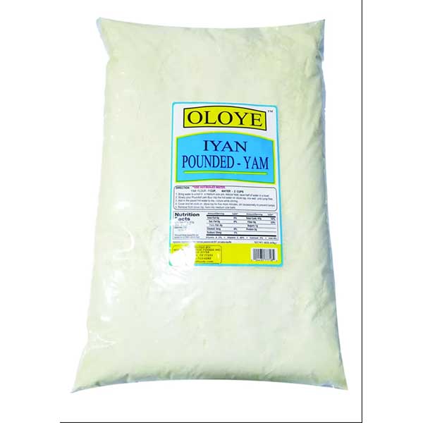 Oloye Pounded Yam Flour- 10lbs/ 4 bags - 4 bags
