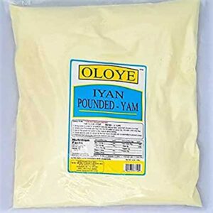 Oloye Pounded Yam Flour- 4lbs/ 10 bags - 10 bags