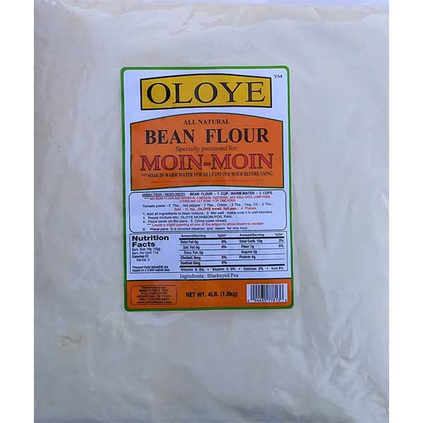 Oloye Bean Flour (Moin-Moin)- 4lbs/ 10 bags - 10 bags