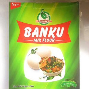 HomeFresh Banku Mix Flour- 2.2lbs/ 12 pcs - 12 pcs