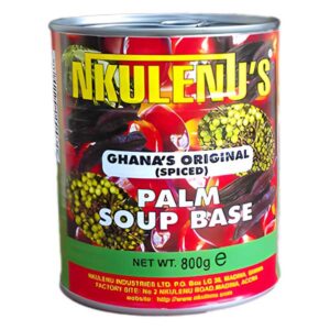 Nkulenu's Palm Soup Base (Spiced)- 800g/ 12 cans - 12 cans