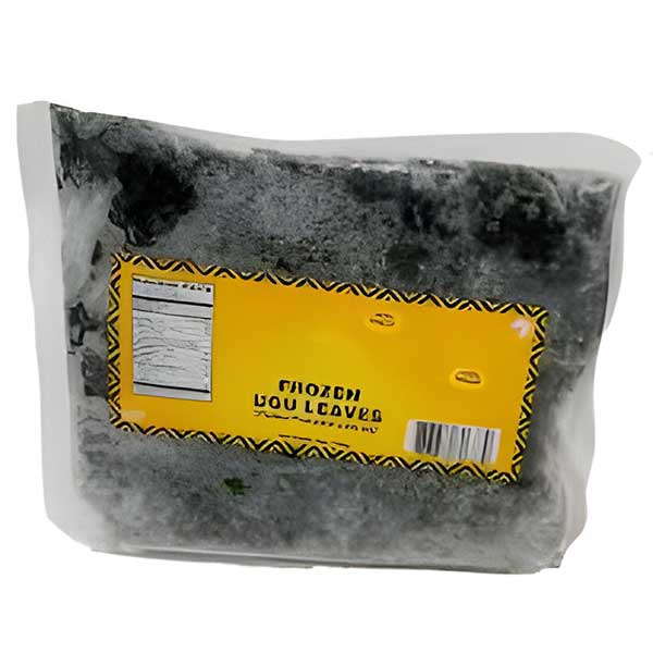 Frozen Ugu Leaves- 1.1lbs/ 50 bags - 1.1lbs/ 50 bags