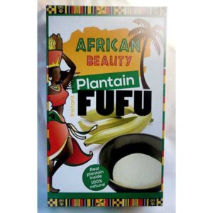 African Beauty Plantain Fufu-680g/ 24 pcs - 24 pcs
