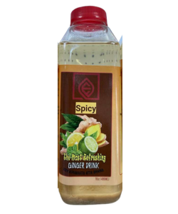 Africana Ginger Juice (Less Sugar)- 16 oz/ 24 bottles