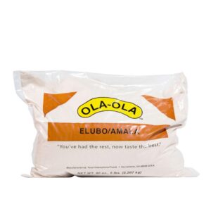 Ola-Ola Elubo and Amala- 5lbs/ 8 bags - 8 bags